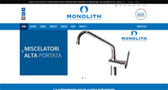 Desktop Screenshot of monolithsrl.com